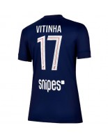 Paris Saint-Germain Vitinha #17 Hjemmedrakt Dame 2025-26 Korte ermer